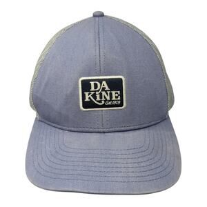Dakine Snapback Trucker Hat Blue One Size Adjustable Embroidered Mesh Back